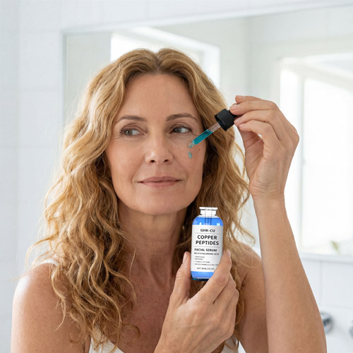 Woman with Serum